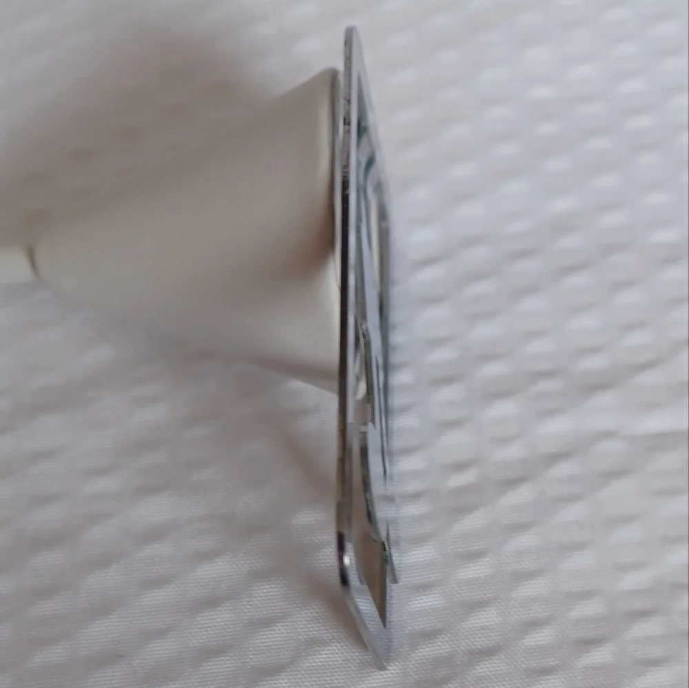 VINTAGE SWEDISH AMERICAN LINE METAL MONEY CLIP/BOOKMARK